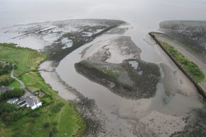 Port Carlisle at low tide The Fresh and the Salt - Ann Lingard, UK